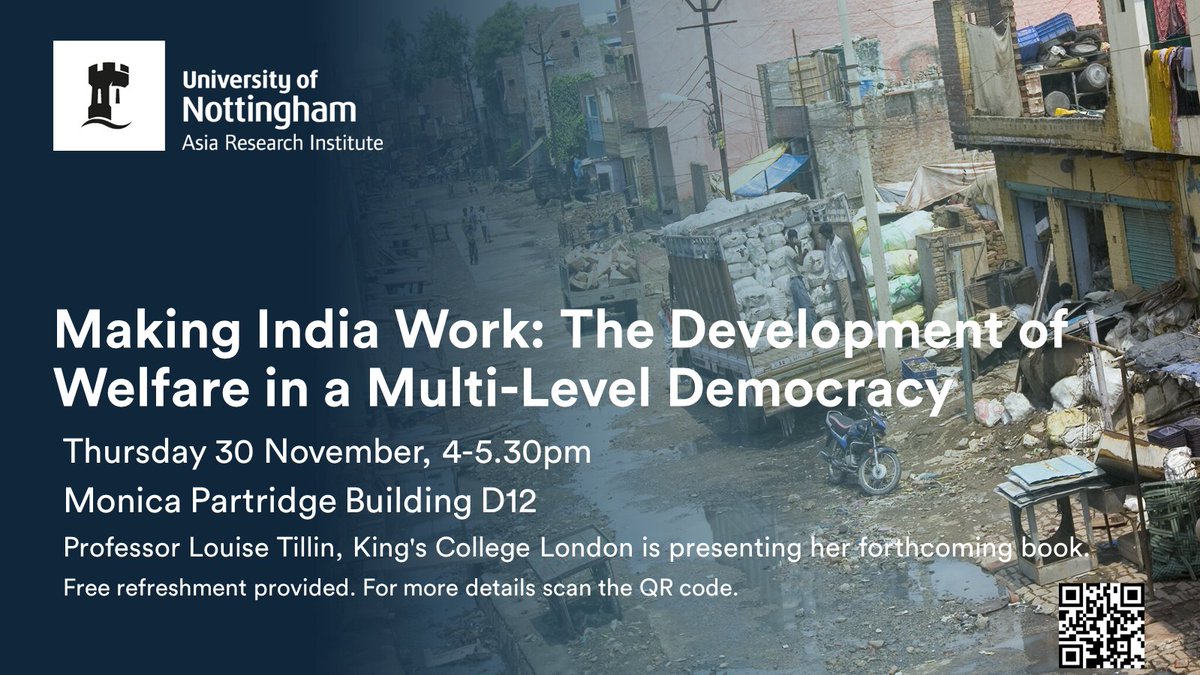 Asia Research Institute (@uon_ari) on Twitter photo Hi there! We have last places left for today's event <a href="/4pm/">4pm</a>. Come along and please register for free: …ARI-louise-tillin-book.eventbrite.com
Free refreshment provided.
<a href="/NottsPolitics/">Nottingham Politics</a> @carolespary <a href="/louisetillin/">Louise Tillin</a> <a href="/UniofNottingham/">Uni of Nottingham #WeAreUoN</a> <a href="/KatAdeney/">Prof. Katharine Adeney is on the BLUE side</a> <a href="/UoN_TRH/">Taiwan Research Hub</a> <a href="/UoNSocialSci/">UoN Social Sciences</a>
See you there!🙂 Hi there! We have last places left for today's event <a href="/4pm/">4pm</a>. Come along and please register for free: …ARI-louise-tillin-book.eventbrite.com
Free refreshment provided.
<a href="/NottsPolitics/">Nottingham Politics</a> @carolespary <a href="/louisetillin/">Louise Tillin</a> <a href="/UniofNottingham/">Uni of Nottingham #WeAreUoN</a> <a href="/KatAdeney/">Prof. Katharine Adeney is on the BLUE side</a> <a href="/UoN_TRH/">Taiwan Research Hub</a> <a href="/UoNSocialSci/">UoN Social Sciences</a>
See you there!🙂
