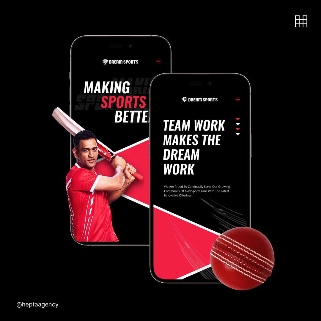 heptaagency's tweet photo. Design meets strategy – HEPTA's sleek interface elevates Dream Sports.
Visit https://t.co/dAZZ0qnhT2 for a game-changing experience. https://t.co/GxwnnZkOeg