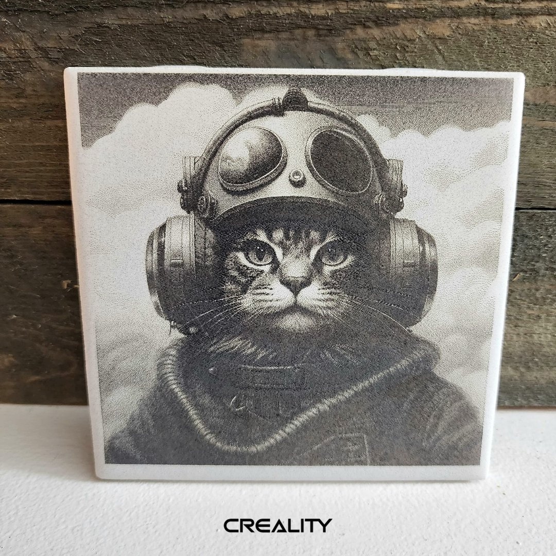 Creality3dP's tweet photo. *Fighter Pilot Cat*
have you ever engraved AI images?
From: Patrick Healy
https://t.co/BnU0PKsm1c
#creality #faclon #EngravingArt #3dprinting #cat https://t.co/ZiCDJCxgUM