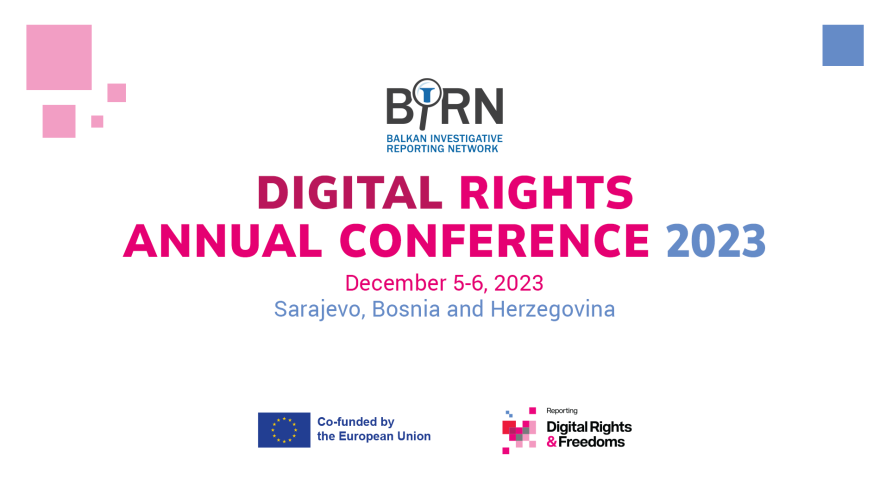 BIRN_Network's tweet photo. 💥 Our Digital Rights Annual Conference is approaching!
The center stage on December 5 in Sarajevo will take findings from 10 countries featured in #BIRN’s #digitalrights Violations Annual Report.
You can join us online if you can’t make it in person: https://t.co/42COHxEGVx https://t.co/BcKxOSe9XD