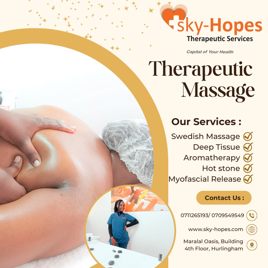 skyhopesclinic's tweet photo. It may be a good time to book a massage if…
You experience frequent headaches and migraines
You have developed bad posture that’s causing pain
You have muscle pain from sitting at a desk
Visit Sky-Hopes today and receive quality relaxing massage therapy. https://t.co/GqtrIArPY4