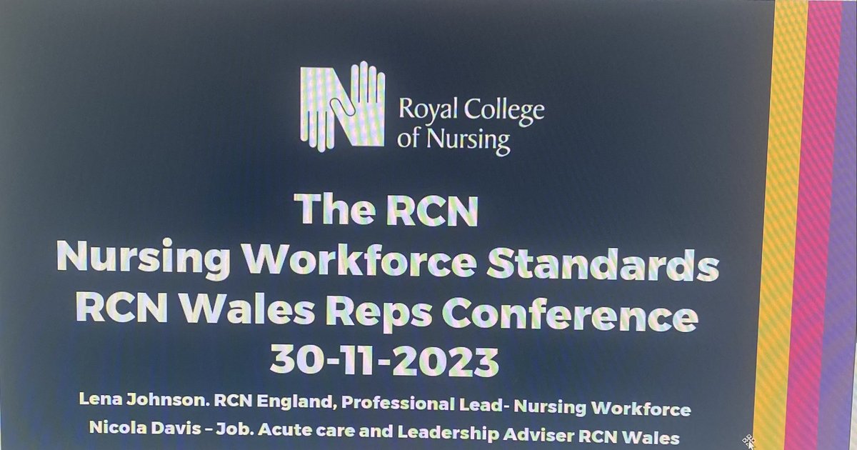 LenaJohnsonS's tweet image. Fantastic engagement at the @RCNWales Reps Conference on the Nursing Workforce Standards &amp;amp; Standards Champions @theRCN @JobDavis4078 #RCNWalesReps23  #SafeStaffinSavesLives #RCNStandardsChampion