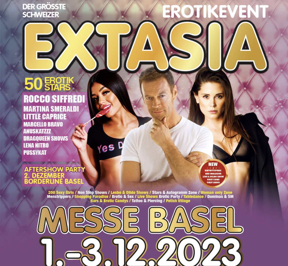 ChristyLey_x's tweet photo. Schnell #Tickets buchen #Online
Triff mich morgen und komm vorbei zu meiner #heissen #LiveSexShow !!!
😋💃🏻🔥💋💦 ganze 3Tage, ich freue mich 🤩 🫶🇨🇭
🇺🇸🏴 Book tickets quickly!!! 🎫
#Meet me tomorrow and come by my #liveshow #Extasia 3 whole days🔥🔥
https://t.co/9PwDTXflcA https://t.co/1YOcSB75oc