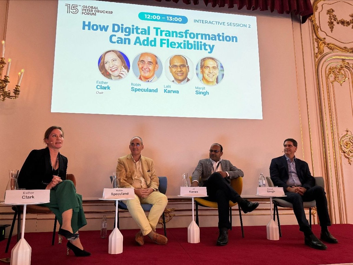 Our team arrived bright and early, excited to share business ideas &amp; inspiration at the 15th <a href="/GDruckerForum/">Global Drucker Forum</a> at the incredible Hofburg in Vienna. CEO Alex Adamopoulos, CFO/COO Anjana Mistry, and our board member Manjit Singh are speaking about "Creative Resilience."