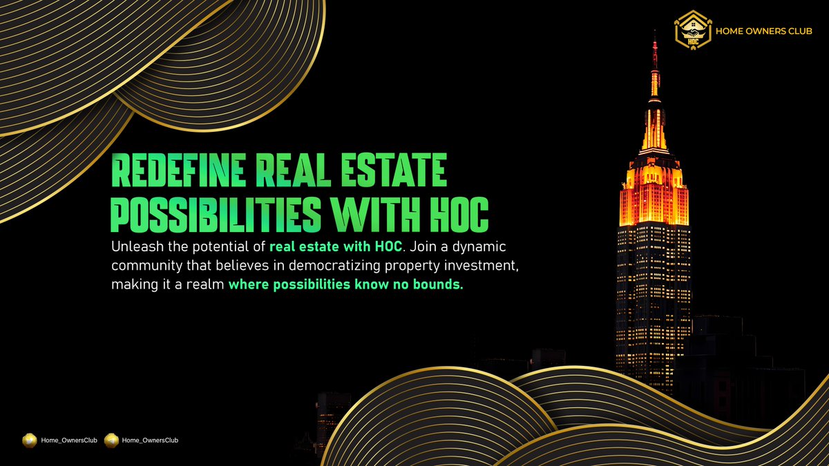 Home_OwnersClub's tweet image. 🌐myhoc.io
🌐homeownersclub.io