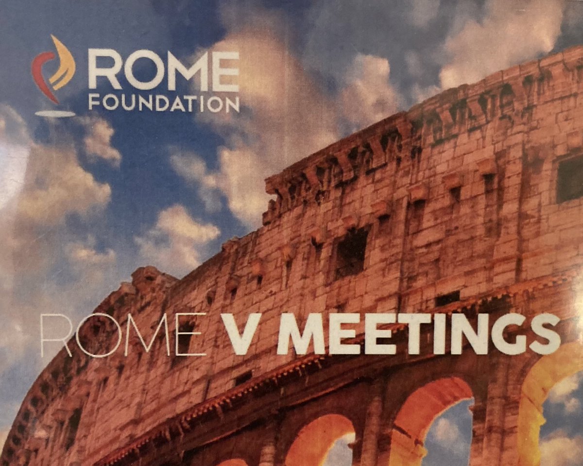 It’s an honour to contribute to Rome V & been a pleasure to connect with new & old colleagues. Big thx to my trial design chapter team- a fun and productive group 👏🏼⭐️
