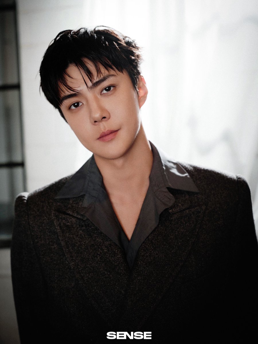 milkteus's tweet photo. new photos of cover star sehun for sense china winter issue! 📸🩶 https://t.co/rHbiV6IMOG
