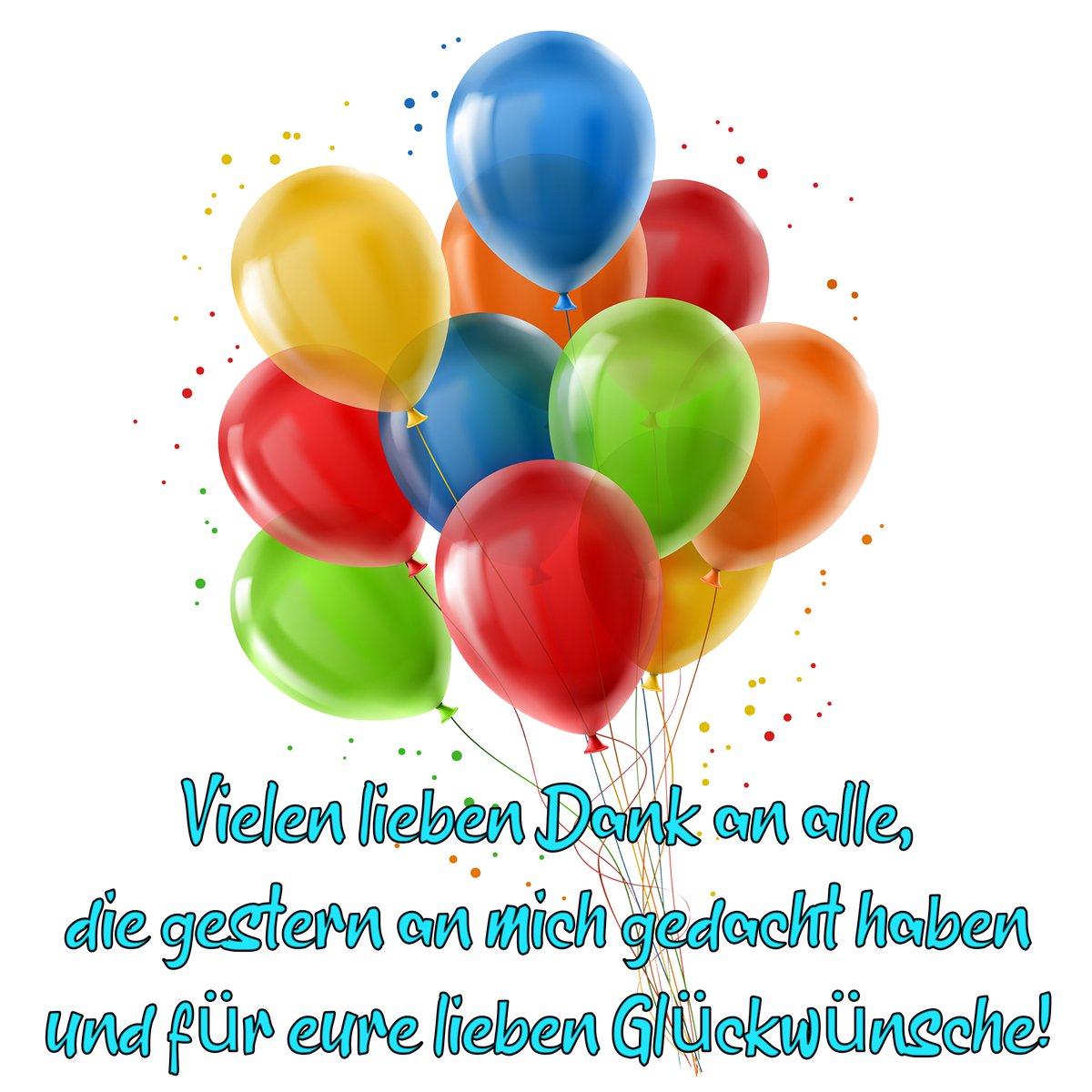 Vielen lieben Dank an alle, die gestern an mich gedacht haben und für euere lieben Glückwünsche! #danke #geburtstag #bday #thankyou #liebe