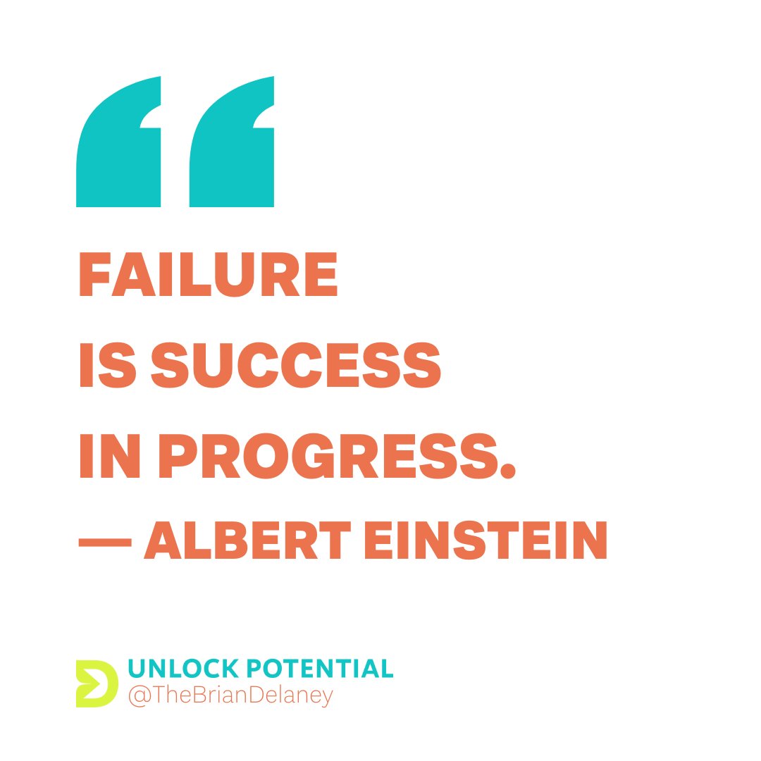 TheBrianDelaney's tweet image. 🌟 Failure: The Stepping Stone to Success! 🌟

#FailureIsProgress #GrowthMindset #LearnFromMistakes #EmbraceTheJourney #SuccessInProgress