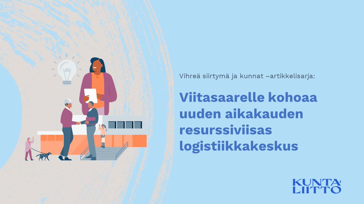 Viitasaarelle kohoaa uuden aikakauden resurssiviisas #logistiikkakeskus. JFT-rahoituksella merkittävä rooli Wiilo-logistiikkakeskuksen investointihankkeessa <a href="/ViitasaariFi/">Viitasaaren kaupunki - Pikkasen parempi periferia</a> 
Lue lisää Vihreä siirtymä ja kunnat -artikkelisarjastamme ➡️kuntaliitto.fi/talous-ja-elin…

#vihreäsiirtymä #kunnat