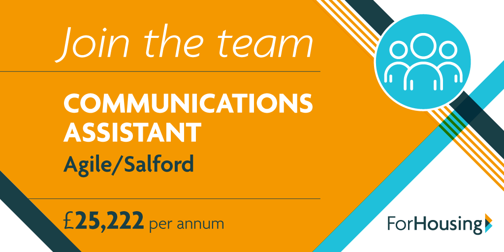 ForHousing's tweet photo. We’re looking for a brilliant Communications Assistant to join our Communications &amp; EDI team.

As part of the team you’ll help us tell stories about our work to positively impact the lives of our social housing tenants.

Visit our website to find out more https://t.co/i8doiukiE7 https://t.co/buGvKuijlY