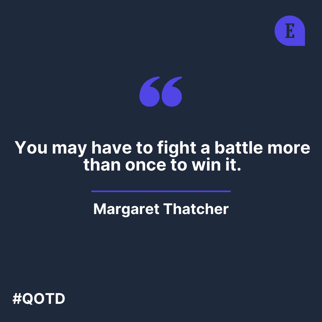 Keep fighting! #QOTD