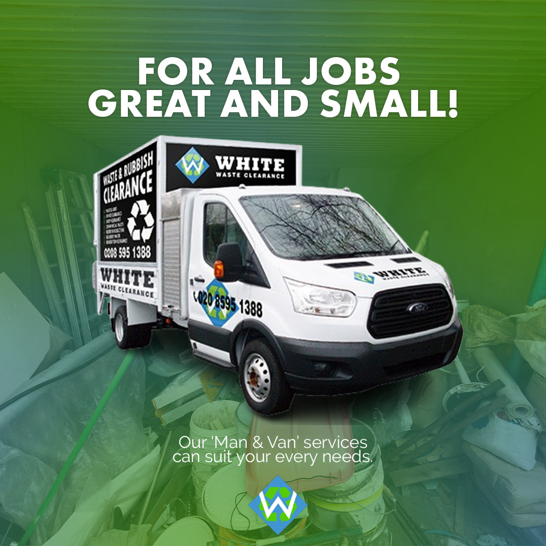 white__waste's tweet image. For all jobs, great and small! 💚

Our ‘#ManAndVan’ service is perfect for those daunting #MovingTasks, when you’re unsure what you can fit. 🚚

From small #HouseholdBits and pieces to an old piano or wardrobe! 🥄🎹

This popular #Service is just a call away.

0208 595 1388 📞