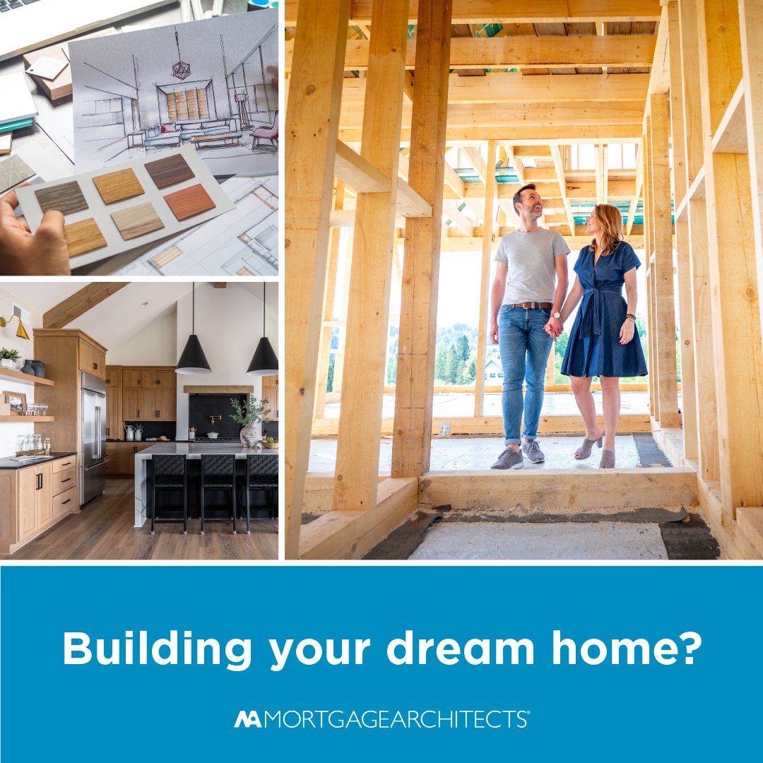 Before building your dream home, make sure that you understand the mortgage loan and timeframe and whether or not you need a "construction mortgage"! Your mortgage professional can help you prepare for a smooth slide into your new home.