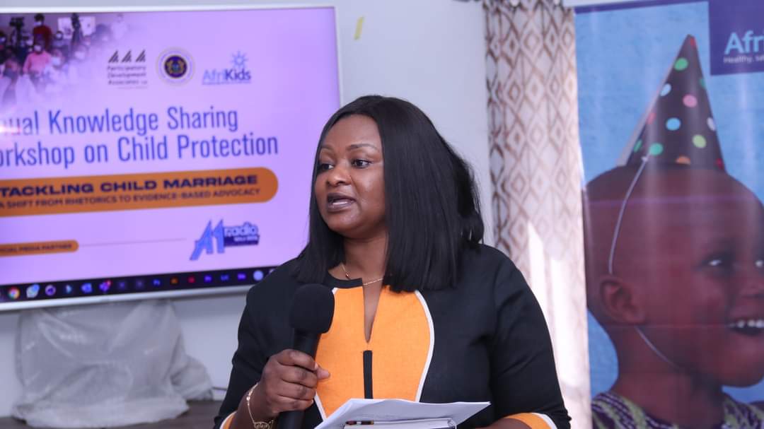 Linda Marfo, Director of Operations at @AfriKids,🇬🇭, highlighted the complex nature of early marriage and the unequal progress made globally, stating that Ghana's goal of ending child marriage by 2030 is unlikely due to the country's current pace of progress.
