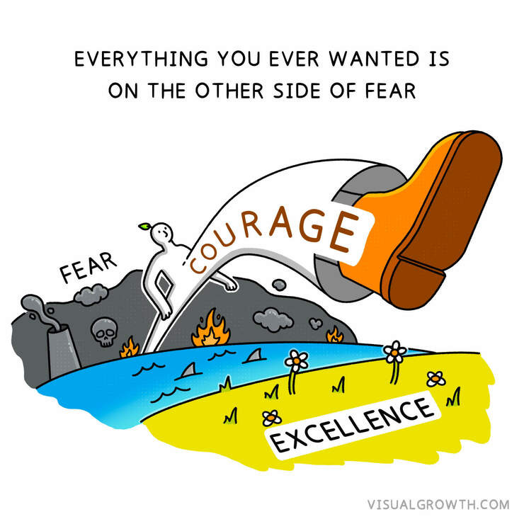 Having the courage to take the leap is underrated.