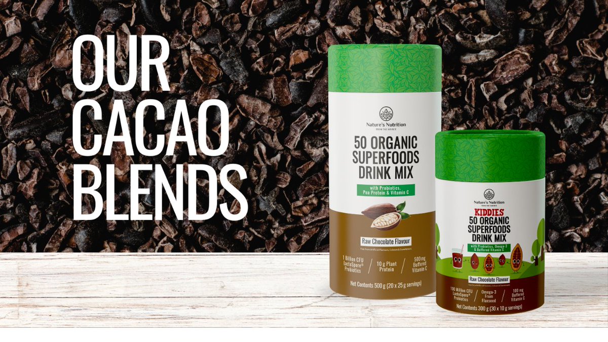 Our green blends have a concentrated supply of wheatgrass and spirulina 🌾  our red blends are rich in circulation-boosting beetroot🍓 &amp; our CHOCOLATE blends contain 𝗮𝗻𝘁𝗶𝗼𝘅𝗶𝗱𝗮𝗻𝘁-𝗿𝗶𝗰𝗵 𝗿𝗮𝘄 𝗰𝗮𝗰𝗮𝗼🍫 
>> bit.ly/3s7RLZE