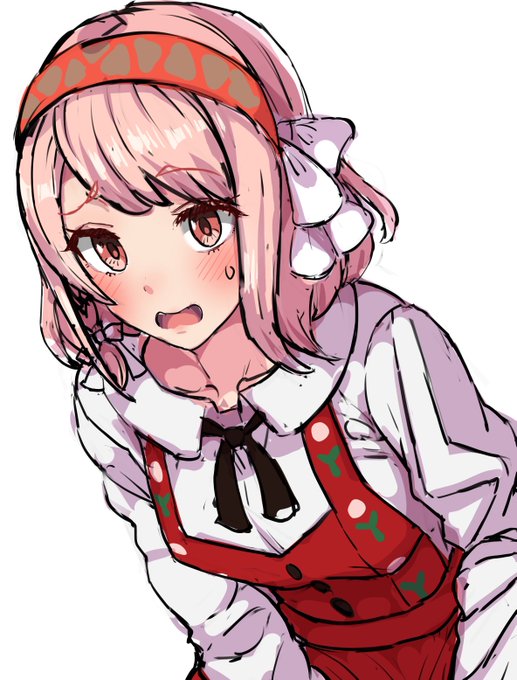 今月のトリを飾る(たぶん)子は、描くのははじめての子。 