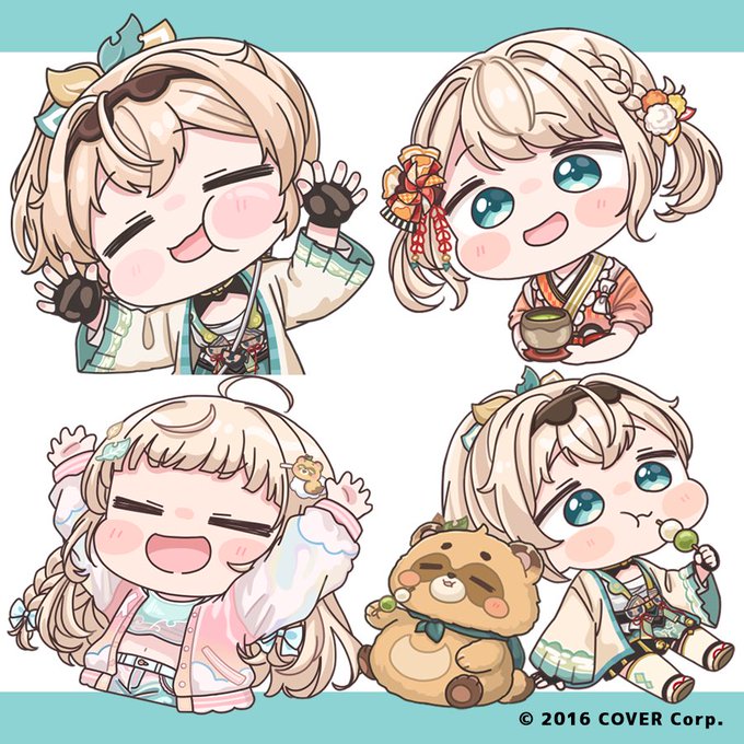 【おしらせ】この度ホロライブ所属、風真いろはちゃんの2周年記念グッズのSDイラストを担当させていただきましたいろはちゃん活動2周年おめでとうございますライブ最高でした#風真いろは2周年LIVE 