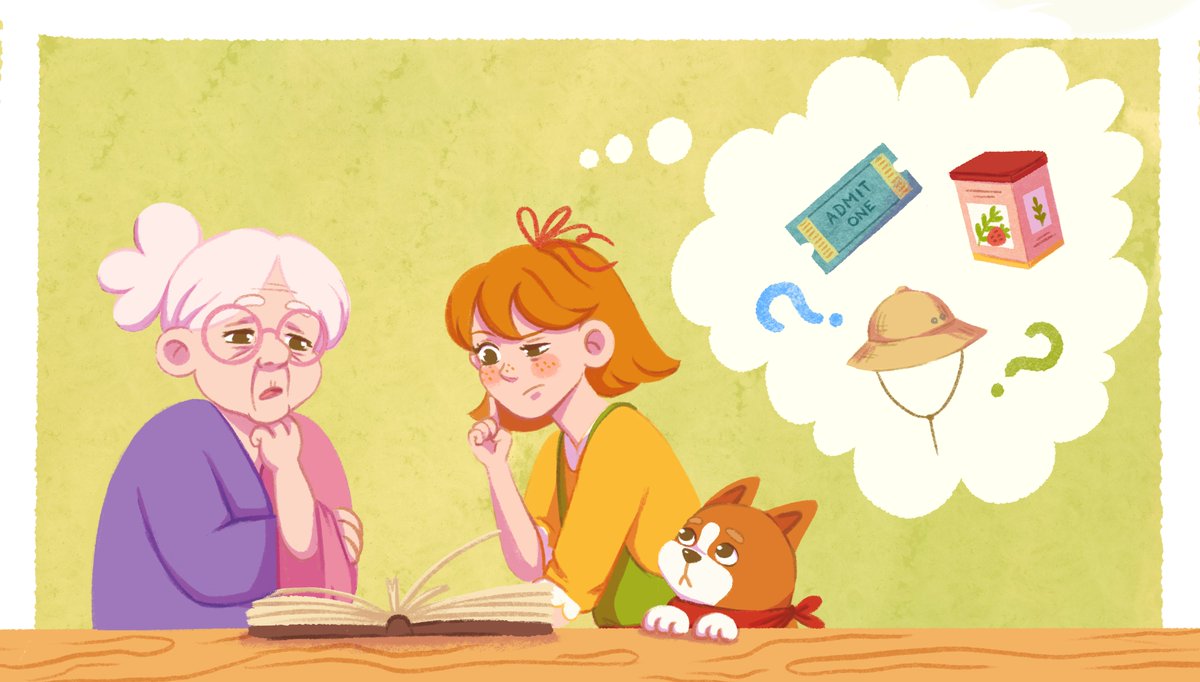 I'm thinking what the amazing story grandma Rose would like to tell Amelia. 🧑‍🦳

#cozy #cozygame #indiegame #IndieGameDev