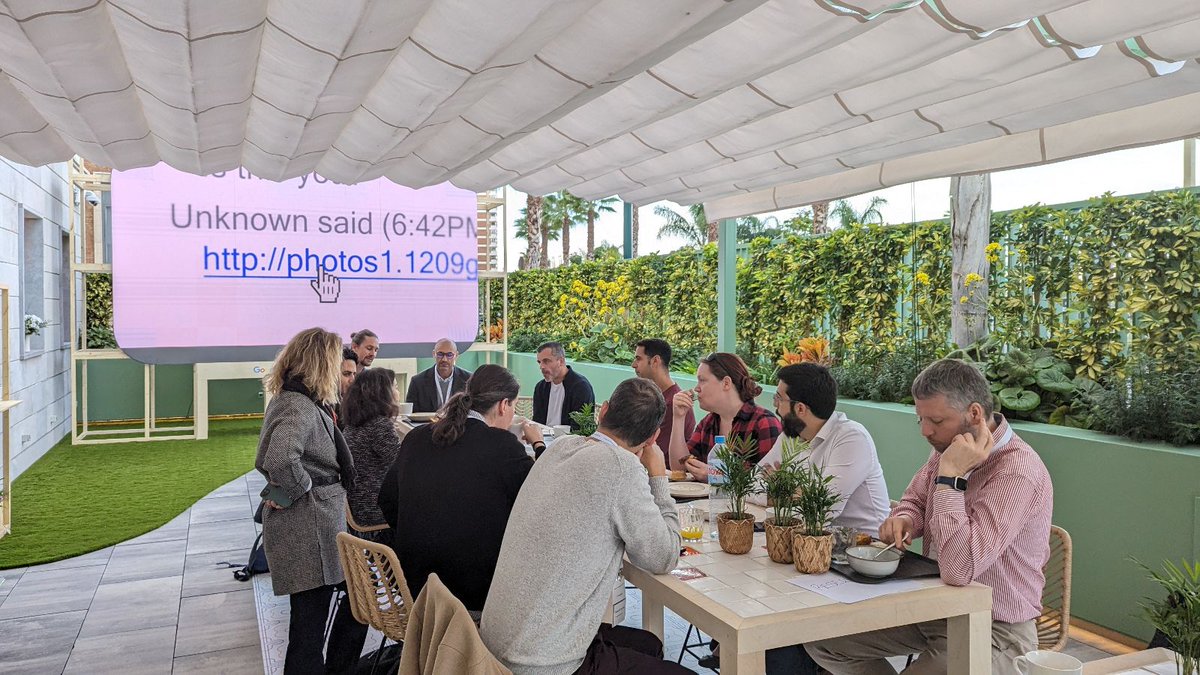 As our own @sofiabenjumea mentioned: 'Spaces like these are meant to connect'. And so are our Cybersecurity #GFSAlumni connecting on an Innovation Mixer with @GoogleCloud_ES and @virustotal at GSEC Málaga. Let's get to work!