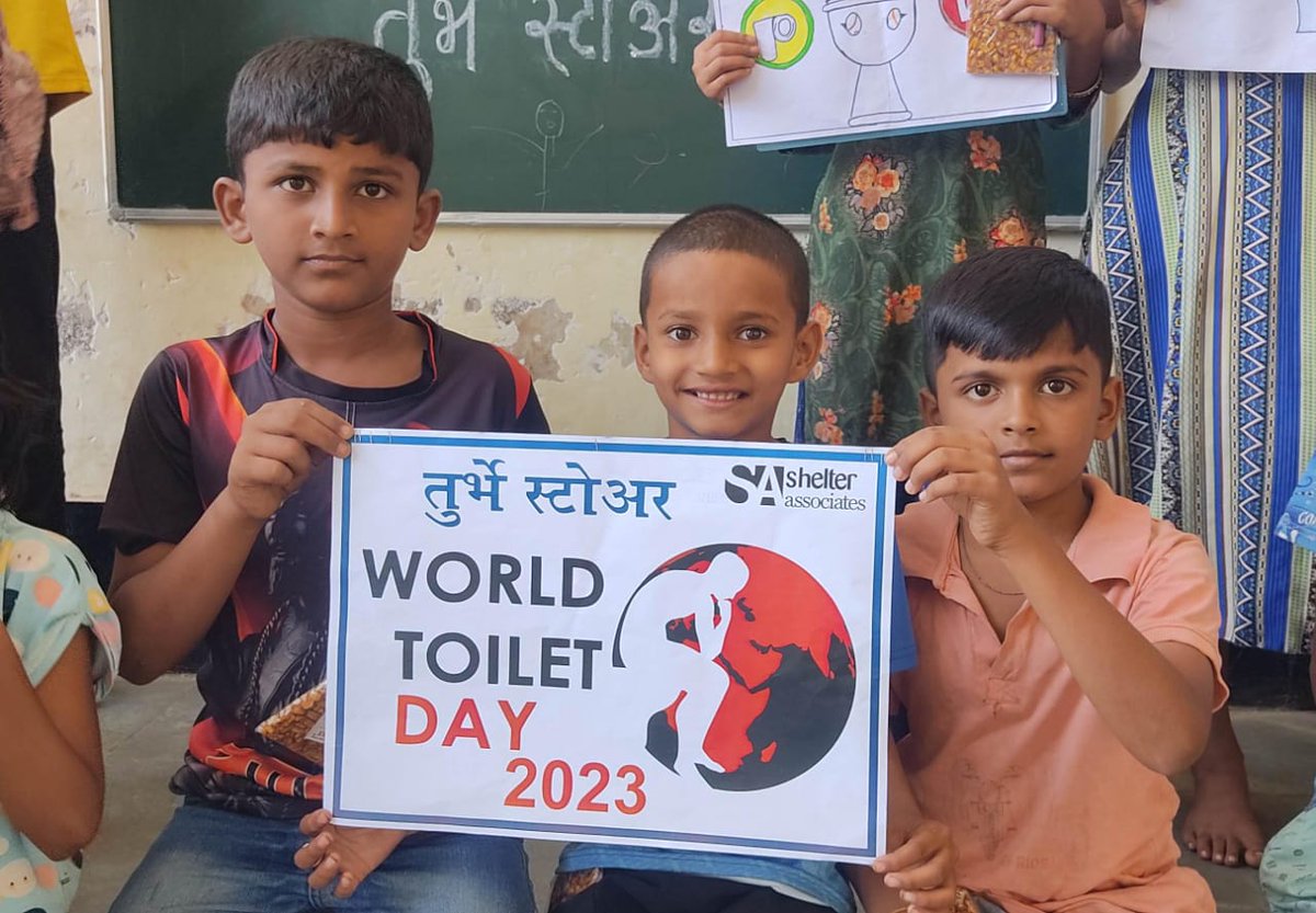 ShelterAssts's tweet photo. SMALL BUT MIGHTY HUMMINGBIRD IS SYMBOL OF WORLD TOILET DAY 2023

we celebrated the humble but mighty toilet by organizing handwashing session, Drawing competition, Photography contest, Toilet decoration competition, and felicitation.

#WorldToiletDay #NMMC #TMC #safesanitation https://t.co/Y0F7XdV0m6