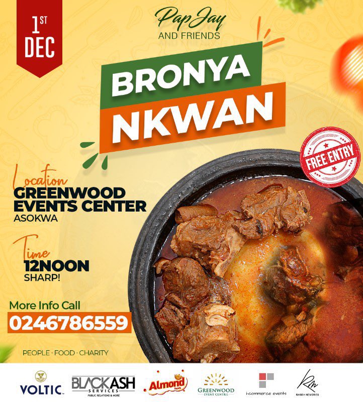 excite_media's tweet photo. Hello Fellas!! #PapJayAndFriends is happening live in less than 24hours!!
Ma bro, Ma sis, your mind for dey give this event oo.
E go be waa, so make you no slack!
πGreenwood Event Centre, Asokwa
βββββββββββββββββββββ
#ExciteMedia #SocialmediaMarketing
#EventsPromotion https://t.co/XqcVD1lJFP