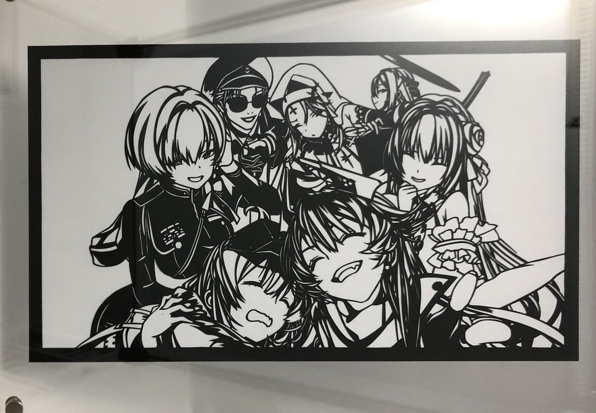 #NIKKE
#NIKKE1周年ファンアート
#NIKKE1stAnniversary
#切り絵 