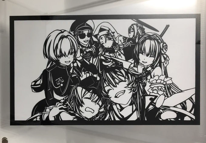 #NIKKE
#NIKKE1周年ファンアート
#NIKKE1stAnniversary
#切り絵 