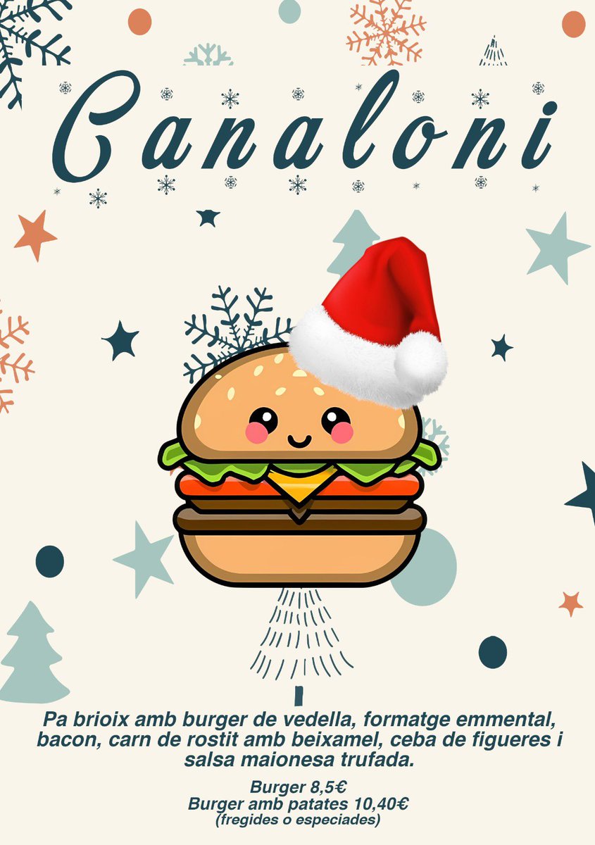A <a href="/La_Pensio/">La Pensió</a> ja senyalem nadal amb la burger del mes de desembre 🤤