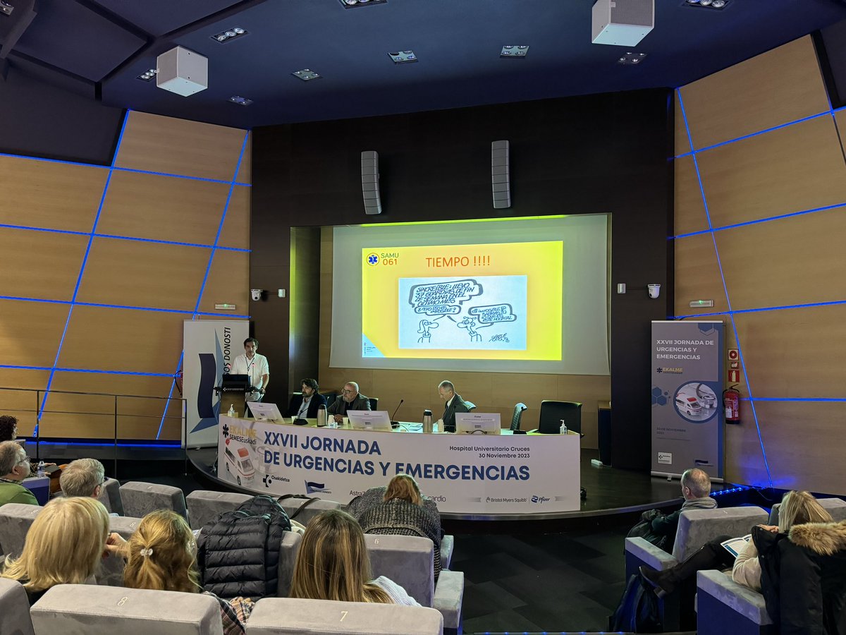 EKALME's tweet photo. XXVII Jornada de urgencias y emergencias SEMES EKALME
Desde el Hospital Universitario de Cruces, con más de 200 profesionales #medicos #enfermeras #tecnicos #urgencias @osakidetzaEJGV @SEMES_ https://t.co/wcFPwVsmis