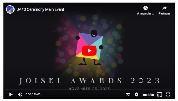 PassionOrigami's tweet photo. The Joisel Award aims to celebrate the art of origami, through all its aspects.
If you missed the 2023 Joisel Award Ceremony, this is the replay https://t.co/Tkvtnd64xq

#origami #joiselaward #cfcorigami https://t.co/pUfDD6BPb4
