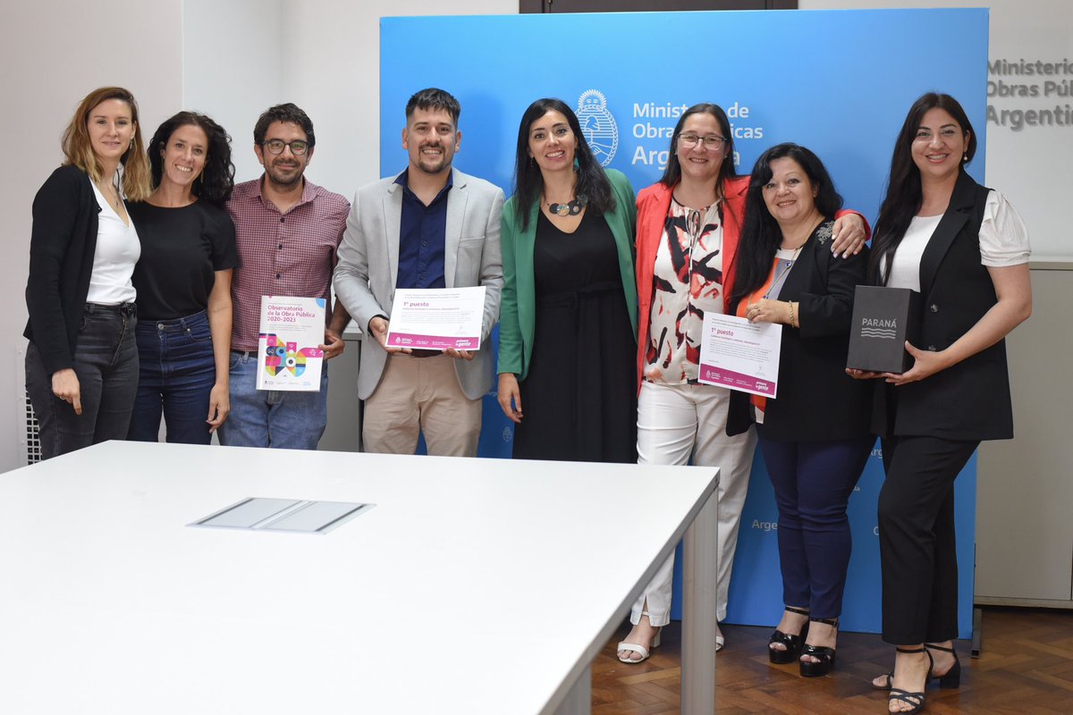 Reconocimiento Nacional por Participación y Control Ciudadano en la obra pública ✨

La Subsecretaría de Participación Ciudadana obtuvo el primer premio en el concurso organizado por el Ministerio de Obras Públicas y Observatorio de la Obra Pública de la Nación.
