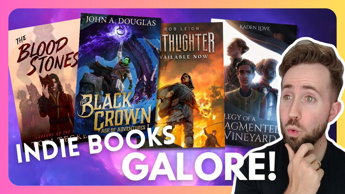 First Indieverse episode is OUT!

Spotlighting 17 NEW INDIE SFF books to add to your TBR

Watch here - youtu.be/BGEh63MtrHI

Featuring authors
<a href="/BlkCrownAuthor/">A John Douglas</a>
<a href="/AValdiers/">Alex Valdiers - Fantasy Author</a> 
<a href="/ProblyRobWriter/">Rob Leigh-Threadstealer out this April 🪡</a> 
<a href="/ronitjauthor/">Ronit J</a> 
<a href="/DarbyHarn/">Darby Harn UPDATES ONLY</a> 
<a href="/Kadenloveauthor/">Kaden Love</a> 
<a href="/ToriTalks2/">Tori Tecken, Fantasy Author 🤘🏻</a> 
<a href="/lahollandauthor/">Louise Holland, fantasy author 💚 (Updates Only)</a> 
&amp; MORE!