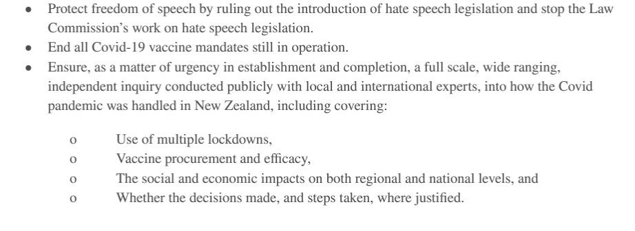 bell00david's tweet photo. New Zealand backs off from fascism.
When people decide to push back against obvious wrong, things can change.
New NZ gov. commits to basic human rights (free speech, no coercion...),, & pauses hand-over of health sovereignty to WHO and WEF.
https://t.co/eg9uHAblFl https://t.co/nPFVEeDBOt