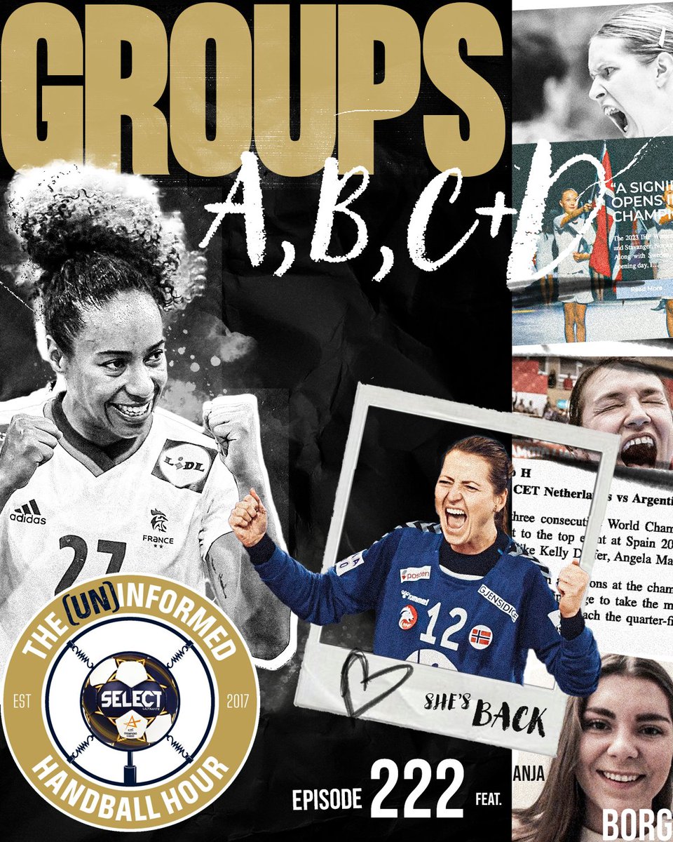 Episode 222 - Women's World Championship preview part 2 - Groups A to D and Anja Borg on the opening day in Norway

Our second preview podcast for the 2023 Women's World Championship, held across Scandinavia. We cast an eye over Groups A to D and speak to <a href="/tv2sport/">TV 2 Sport</a> Anja Borg