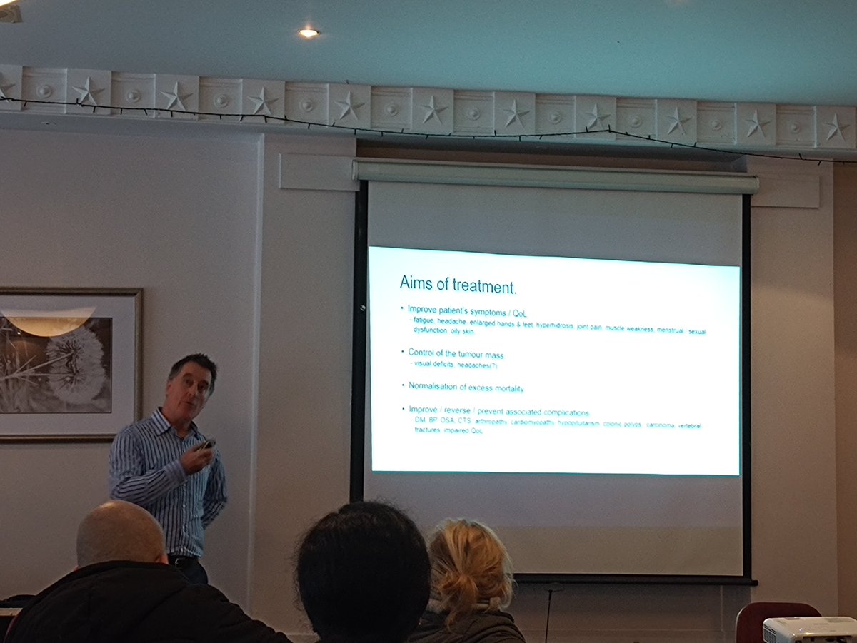 Update in Acromegaly by Dr R Murray Regional Meeting Diabetes &amp; Endocrinology