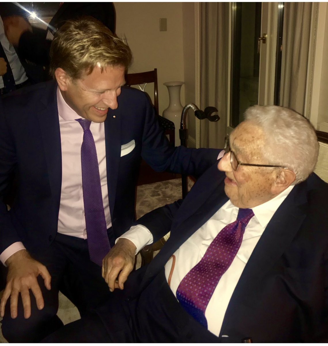 Dr. Henry Kissinger and I first met when I worked for the White House and his advice was later a key component to my negotiating the release of 4 hostages. When I last updated him, he responded:”you’ve had a very interesting life … keep it up!” Thanks for your kindness & RIP 🙏