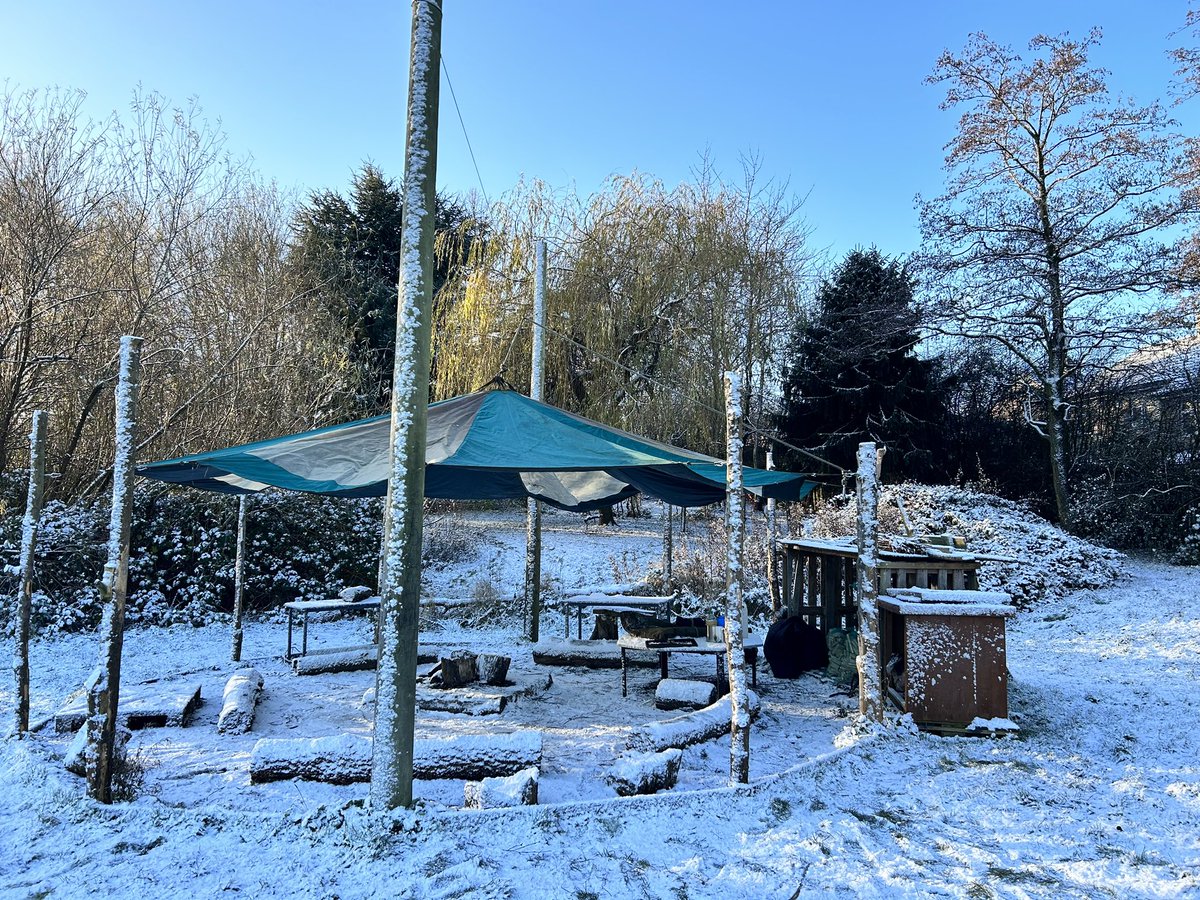 On a cold and frosty morning…at <a href="/RyecroftAcad/">Ryecroft Academy</a> 

#thriveatryecroft #thrive #forestschool #rpamhm 
#MentalHealthAwareness