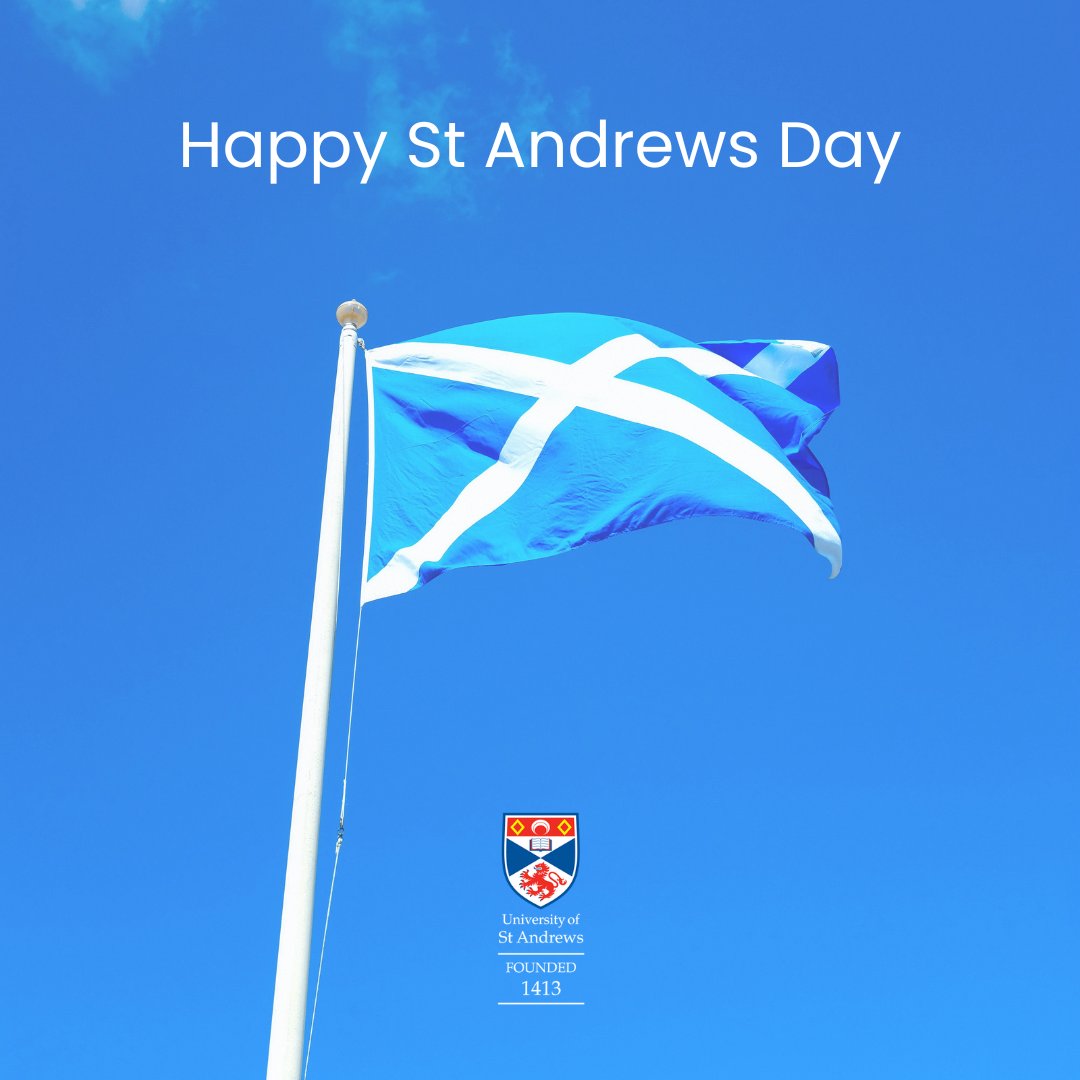 Happy St Andrews Day from the Global Office to our university community and friends across the globe!
