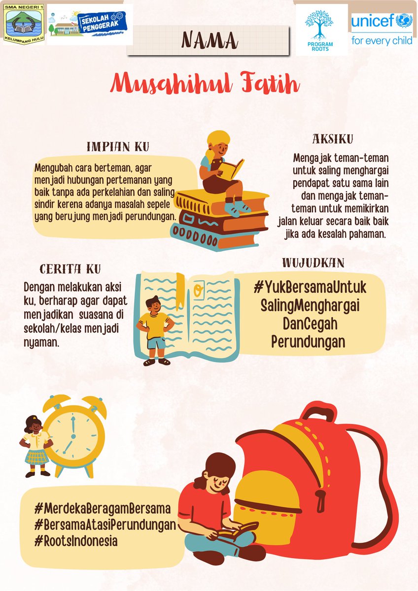 iljk00k's tweet photo. #MerdekaBeragamBersama #BerasamaAtasiPerundungan #RootsIndonesia #YukBersamaUntukSalingMenghargaiDanCegahPerundungan https://t.co/1opWSKMW5X