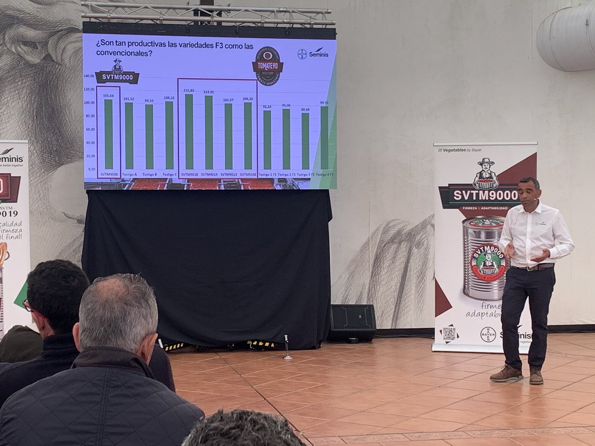 Hoy  compartimos con las industrias de  🍅 procesado las #SolucionesBayer que combinan genética, productos innovadores y herramientas digitales, para obtener las mejores producciones y calidad 💪💪💪

#Tomate90
#Velum
#Serenade
#BioAct
#Nematool