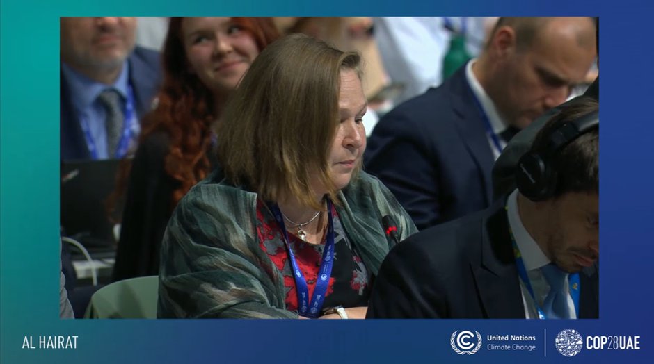⚡️BREAKING:⚡️Decision on the operationalisation of the Loss &amp; Damage Fund adopted!

My reaction: 

"Amid the historic decision to operationalise the Loss and Damage Fund within a year of its establishment, addressing underlying concerns becomes critical. On one hand, rich