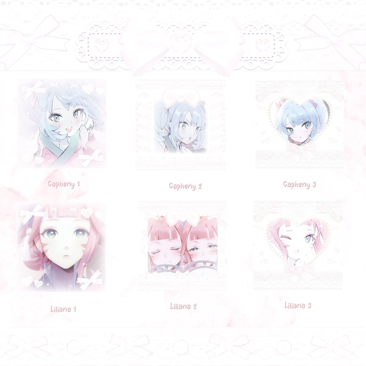 lulirbie's tweet photo. .     free dis rov יִ  
⠀⠀⠀ ⠀  ❨ Capheny , Liliana ❩ 𓈒 ✿

⠀ 𐙚            rt &amp; follow 𓈒 mention  ♡
    ⠀ ⠀ ex 𓈒 capheny 1 ⋆
⠀
1 person only get  2 works 
` m✿ntion until close 𓈒

#rov #everythingf0rm 𓈒 https://t.co/mTaJKf3zyM