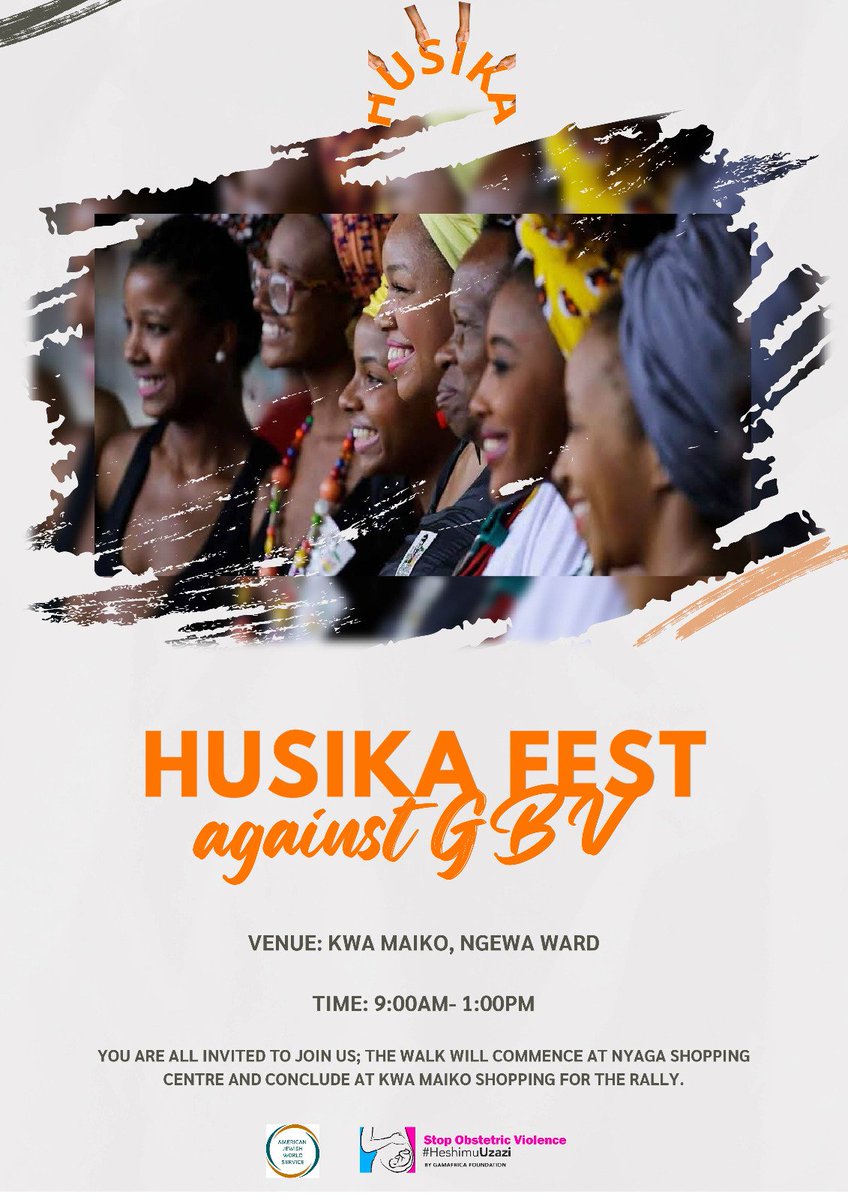 We are excited to partner with @HusikaTrustOrg for a GBV walk and rally.  Your voice matters. #GBVWalk #StandUpSpeakOut #CommunityUnity #endGenderbasedViolence #16DaysOfActivism2023 #stopobstetricviolence #obstetricviolenceisgenderbasedviolence