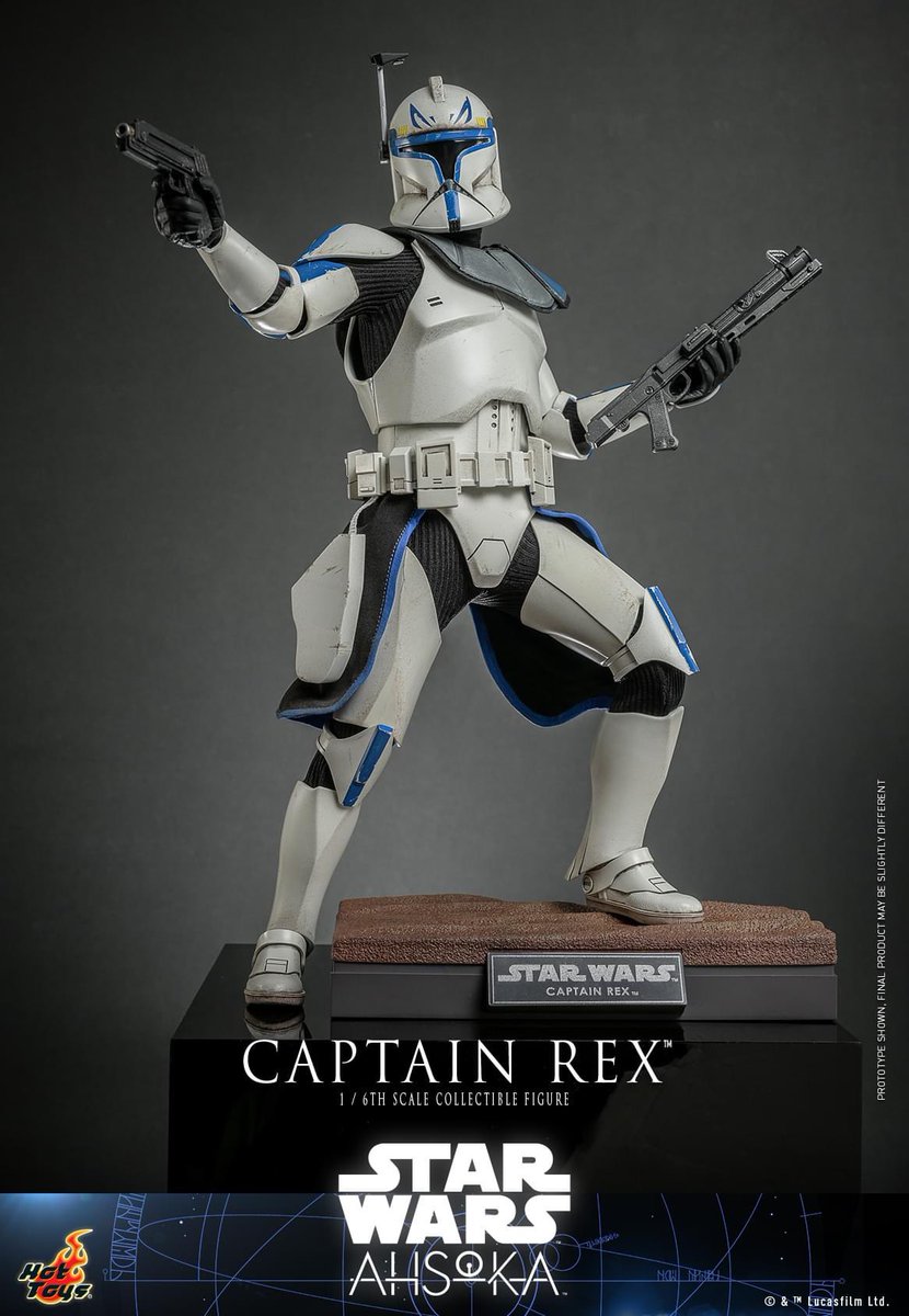yak_face's tweet photo. Hot Toys reveals 1:6 Scale Captain Rex from Ahsoka - includes Phase I and II armor parts - Watch for preorders soon at https://t.co/1t01lWcPP1 #hottoys #sixthscale #captainrex #starwars #ahsoka #ct7567 #theclonewars #sideshowcollectibles https://t.co/m2YQFHPsTr