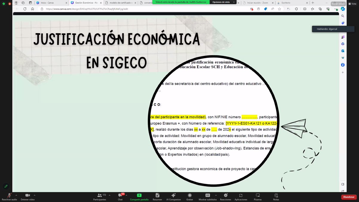 La secretaria y coordinadora de proyectos 🇪🇺<a href="/EUErasmusPlus/">Erasmus+</a> de la <a href="/eoicristianos/">Escuela Oficial de Idiomas Los Cristianos</a> presentes en la sesión online informativa y de coordinación de proyectos #Erasmus celebrada por la <a href="/OPEECanarias/">OPEEC</a>. ¡Gracias por celebrar estas sesiones <a href="/OPEECanarias/">OPEEC</a>!
<a href="/sepiegob/">SEPIE</a> @EducacionCan