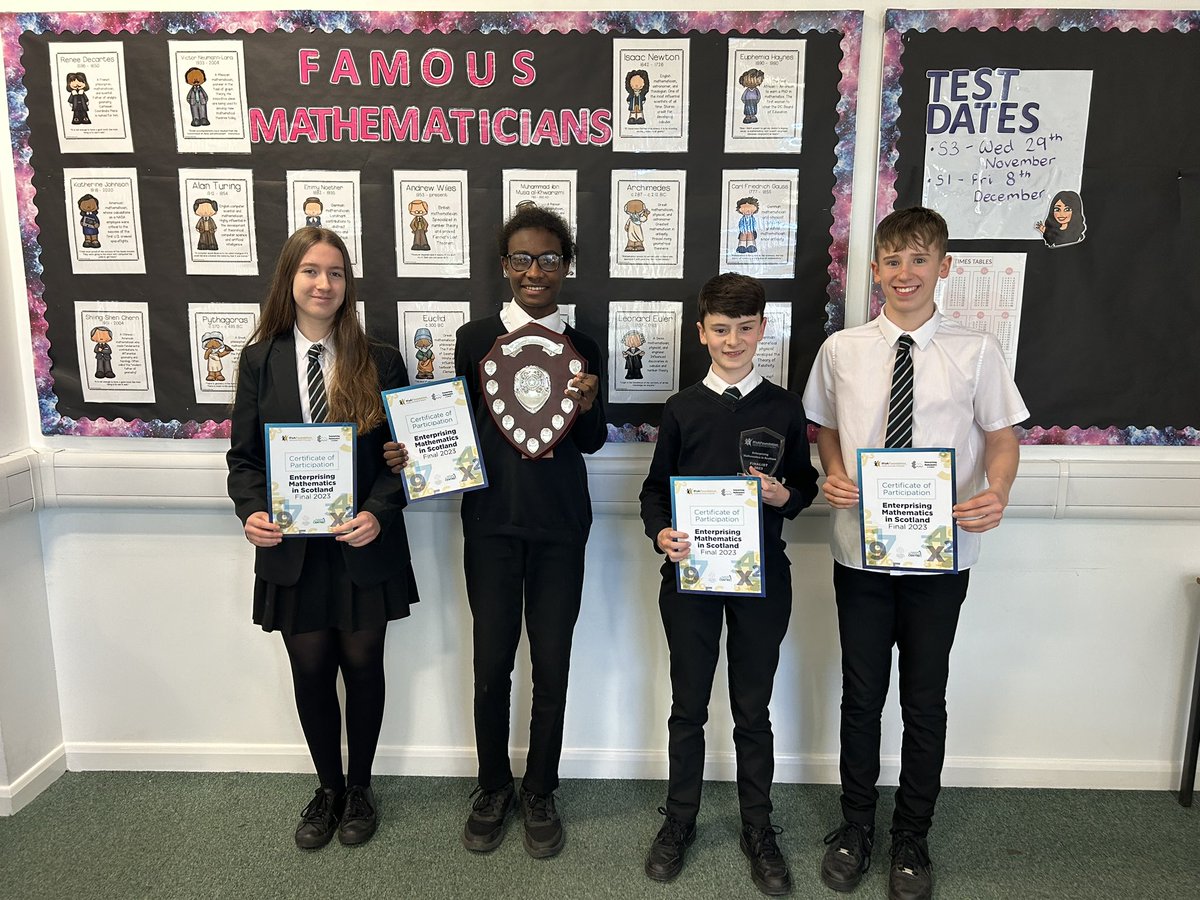 Duncanrig Maths tweet media