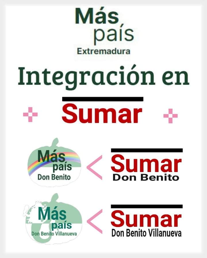 mp_donbenito's tweet photo. 𝗖𝗼𝗺𝗼 𝗰𝗼𝗻𝘀𝗲𝗰𝘂𝗲𝗻𝗰𝗶𝗮 𝗱𝗲 𝗹𝗮 𝗶𝗻𝘁𝗲𝗴𝗿𝗮𝗰𝗶𝗼́𝗻 𝗱𝗲 *𝗠𝗮́𝘀 𝗣𝗮𝗶́𝘀 𝗘𝘅𝘁𝗿𝗲𝗺𝗮𝗱𝘂𝗿𝗮* 𝗲𝗻 *𝗦𝗨𝗠𝗔𝗥 𝗘𝘅𝘁𝗿𝗲𝗺𝗮𝗱𝘂𝗿𝗮* 𝗻𝗼𝘀𝗼𝘁𝗿𝗼𝘀 𝗽𝗮𝘀𝗮𝗺𝗼𝘀 𝗮 𝘀𝗲𝗿 𝗽𝗮𝗿𝘁𝗲 𝗱𝗲 *𝗦𝗨𝗠𝗔𝗥 𝗗𝗼𝗻 𝗕𝗲𝗻𝗶𝘁𝗼*  #𝗦𝘂𝗺𝗮𝗿𝗗𝗼𝗻𝗕𝗲𝗻𝗶𝘁𝗼 https://t.co/0RCLbje1bs