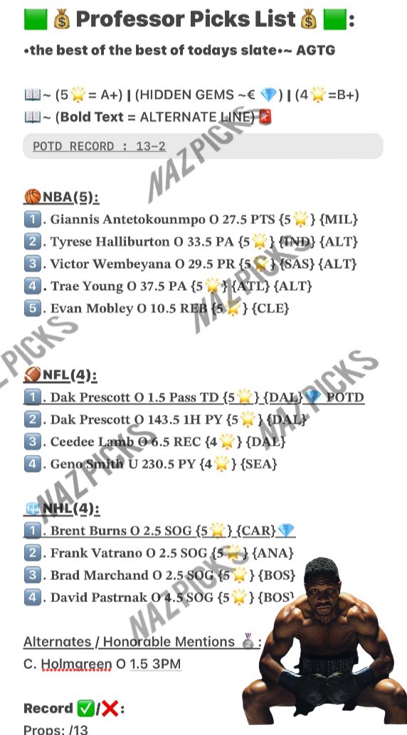 𝐏r𝐨f𝐞s𝐬o𝐫 𝐏i𝐜k𝐬 👨‍🔬🟩 tweet media